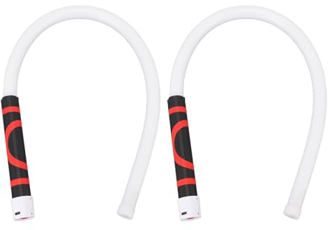 Walfront 2 Stück Biegsame LED-Taschenlampenstäbe, 75 Cm (29,5 Zoll) Flexible LED-Arbeitsleuchten mit 3 Helligkeitsstufen für Kfz-Reparaturen