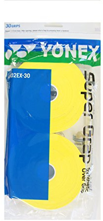Yonex Super Grap Grepplindor, 30-pack (gul)