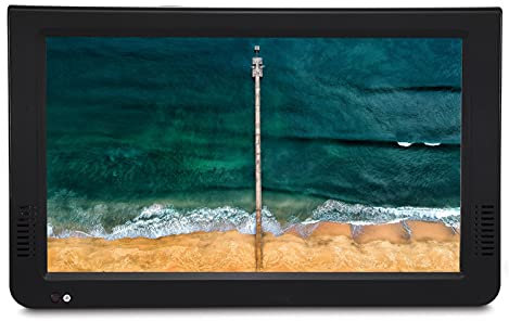VBESTLIFE Televisor analógico Digital -T-T2 de 10 Pulgadas Resolución 1024x600 TV portátil
