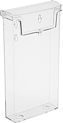 taymar DIN Lang (DL) Prospekthalter, Prospektbox mit Deckel,Wetterfest