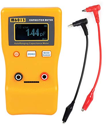 Akozon M6013 capacimètre automatique allant condensateur capacimètre 5 chiffres lecture 1% haute pricision 0.01pF à 470mF (470000uF) mesure automatique du rétroéclairage sommeil