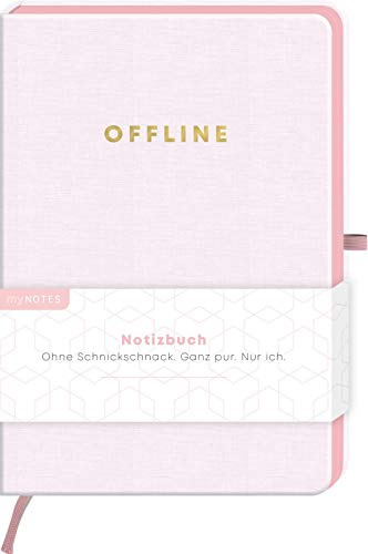 myNOTES Notizbuch Classics Offline - Notizbuch im Mediumformat für Träume, Pläne und Ideen