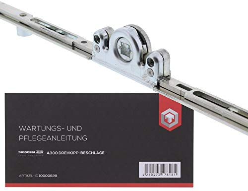 Engranaje de ventana AUBI Central GM AGMK Herraje Variable + ToniTec Instrucciones de Mantenimiento para Herrajes Aubi A300