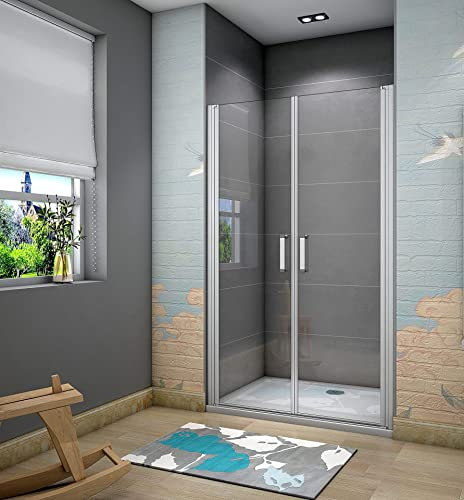 Aica Sanitär Duschtür Nischentür Doppel Pendeltür Duschabtrennung Dusche