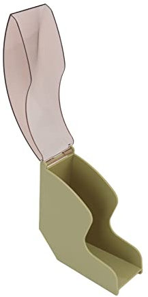 Kaffeefilterhalter-Ständer, Dekorativer Kaffeefilterpapier-Aufbewahrungshalter, Feuchtigkeitsbeständiger, Staubdichter Kunststoff mit Abdeckung für Zuhause (Grün)