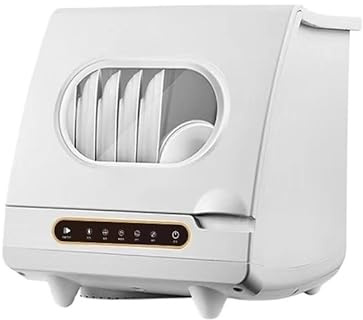 Lavavajillas de escritorio pequeño, lavavajillas de secado inteligente completamente automático sin instalación for el hogar