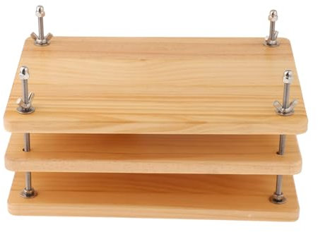 Dickly Buchpressen aus Holz, Buchbindewerkzeug, Mehrzweck-Bindepressen für den Schreibtisch, das, DIY-Buchbinden, Dokumente, Etiketten
