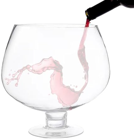 Taza de cerveza grande – Vaso de cerveza gigante, copa de vino gigante, vaso de cerveza extragrande, vasos de cerveza grandes, vasos de cerveza grandes, vasos de beber diarios, vasos de cóctel pesados