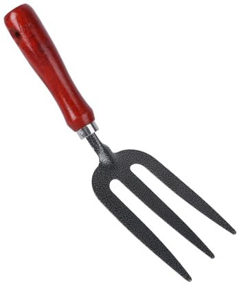 POPETPOP Râteau De Jardinage Et Fourche De Plantation avec Manche pour Fleur Légume Pot Plante Bonsaï