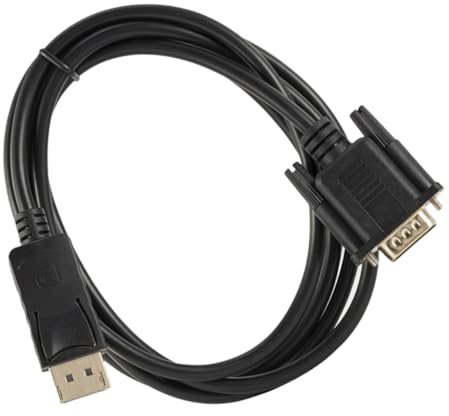 LABRIMP 1.8m Cable De Conversión Displayport Vga De Cable Displayport Vga para Computadoras Proyectores Monitores para Presentaciones Oficina o Escuela