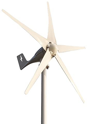 Aerogenerador Eolico Kit de generador de turbina eólica de molinos de viento 2000W 3000W 12V 24V 48V con controlador de carga Mppt 3 5 6 cuchillas uso doméstico(Wind turbine Only,48V,3000W)