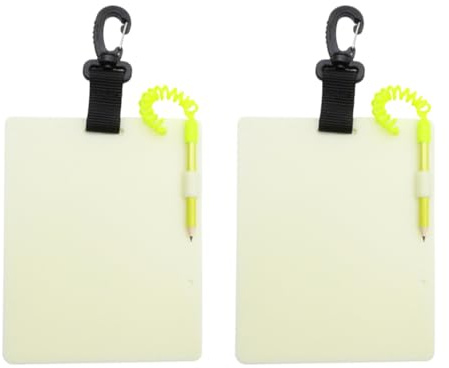 Tyinerc Plaquette d'écriture subaquatique,Équipement Portable avec éclairage | Carnet subaquatique pour plongée - pour plongeurs, explorateurs, Snorkeling, Exploration de grottes, Lacs,