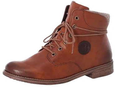 Rieker Damenschuhe Stiefeletten Schnürer Stiefelette Braun Freizeit, Schuhgröße:EUR 36