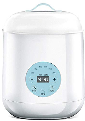 MRWJ Chauffe-biberon et séchoir Stérilisateur de biberon électrique Grande capacité avec Extinction Automatique, écran LCD numérique pour stériliser, sécher, réchauffer Le Lait, Chauffer Les Aliments