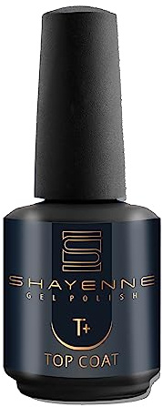 SHAYENNE Top Coat 15ml - Überlack mit Schwitzschicht - Made in Germany | mit Schwitzschicht, Polish Gel Shine, Nagel Lack Gellack, Nagelgel