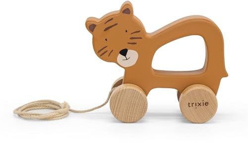 Trixie Nachziehtier aus Holz Holznachziehtier Tier (Tiger)