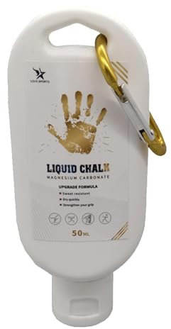 Flüssigkreide Fitnessstudio - Lifting Chalk Liquid, Erhöhte Reibungs-Workout-Kreide, Professioneller Handgriff Für Fitnessstudio | Gewichtheben, Klettern, Gymnastik, Schweißbeständige Hebekreide
