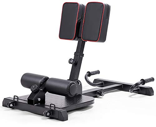 QYEZSOTL Deluxe Multifunktions-Tief-Sissy-Squat-Bank, Heim-Fitnessstudio, Trainingsstation, Bein-Trainingsgerät 8400