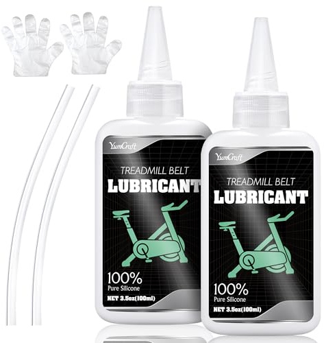 Silikonöl Laufband Öl 200ml, 100% Rein, für Sportgeräte & Fahrradketten | reduziert Reibung & Lärm. Einfach aufzutragen mit Röhrchen. Ungiftig, geruchlos, für alle Laufbänder & Heimtrainer.