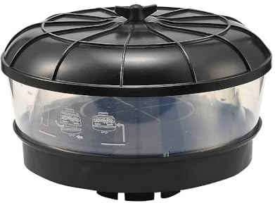 JSCARLIFE Cyklonfilter offroad bil, snorkel bil insugningsrör luftfilter, universellt cyklonfilter för insugssnorkl, luftfläktfilter traktor, luftintag filter sandkopp (4 tum/102 mm)