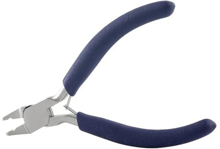 WWHJR Small Crimping Pliers Ergonomic Crimping Tool Portable Crimp Bead Pliers Steel Texture for Jewelry Making and Repair Crimping pliers