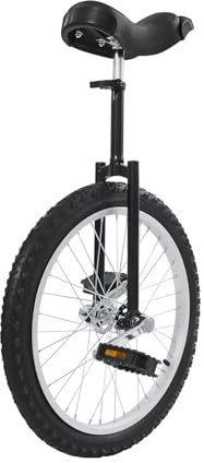 ZNLLQZN 20 Zoll Einrad Gleichgewichtstrainingeinrad Höhenverstellbar | Höhe 78-90 cm Fahrrad Unicycle Unisex, Empfohlene Körpergröße 155-175 cm, für Anfänger und Profis