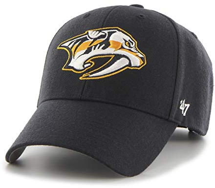 NHL Hockey Teams '47 MVP keps – bomullsblandning, unisex, baseballkeps, premiumkvalitetsdesign och hantverk från Generational Family Sportswear Brand, Marinblått Xsp, one size