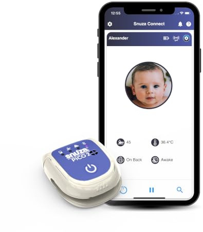 Snuza Pico 2 Smart Baby Sleep Monitor with App