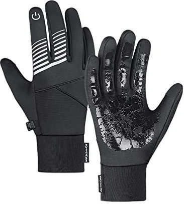 JOLIANE Neue Fahrradhandschuhe Herbst und Winter Männer und Frauen Warmer Touchscreen Verdickte Kalte Und Winddichte Skisporthandschuhe - Arbeitshandschuhe(XL)