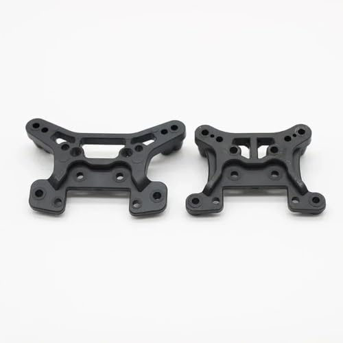 124008 124010 Piezas de reemplazo de automóvil RC Placa amortiguadora Delantera 124008-2711 Placa amortiguadora Trasera 124008-2710 Compatible con 124 Vehículos de Control Remoto en Serie
