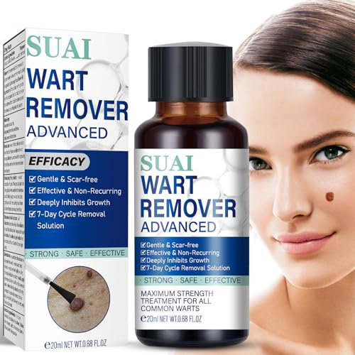 Aimery Fast-Acting Wart Remover with Salicylic Acid for Women and Men, Wart Freeze Off for Plantar Wart, Flat Wart, Common Wart, Corn, Callus on Feet, Toenails, and Fingernails, Liquid Form