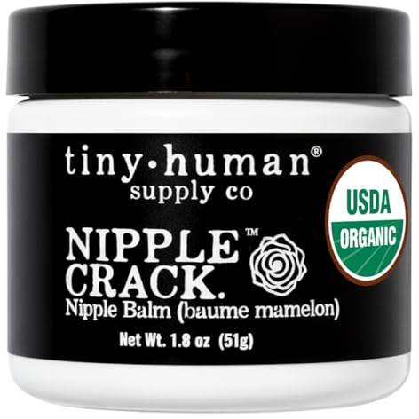 Bio-Brustwarzencreme, Brustwarzenriss, Lanolinfrei, Brustwarzenbutter, Balsam für stillende Mutter, kein Abwaschen nötig, sicher für Baby und Mama