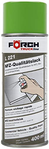 Förch L221 Truckline Lackspray 400ml DEUTZ Grün, Nutzfahrzeuglack für BAU- Landmaschinen Traktoren Mähdrescher