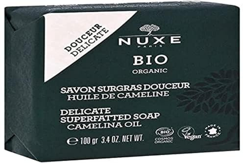 Nuxe Soap Organic Huile de Cameline Savon Surgras Douceur