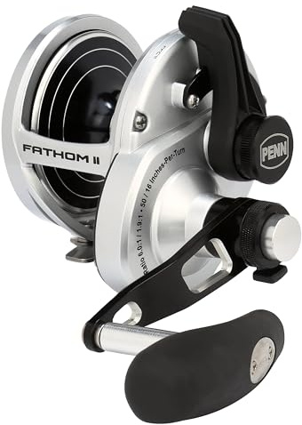 Penn Fathom II Lever Drag 2 Speed Angelrolle