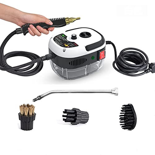 Miuxe Limpiador De Vapor a Presión, Máquina De Limpieza Portátil De Alta Temperatura De 2500W, Generador De Vapor Profesional para Uso Doméstico De Lechada De Azulejos