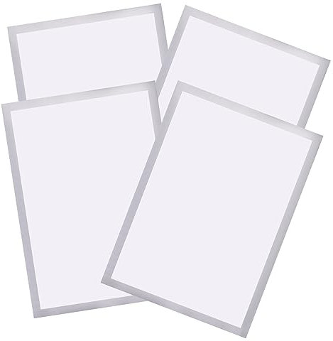 Ciieeo 4stücke Magnetische Foto Rahmen Selbstklebend Pvc Material Gemälde Display Rahmen Bild