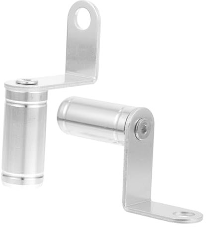 BUGUUYO 2 Stücke Rückspiegel Adapter Rückspiegel Halterung Für Metall Spiegel 360 ° Rotation