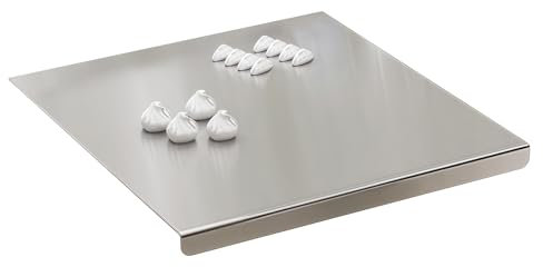 Planche À Découper En Acier Inoxydable, Robuste, 40 X 30 Cm, Planche À Rouler