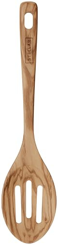 Stellar Olive Wood Utensils – Slotted Spoon