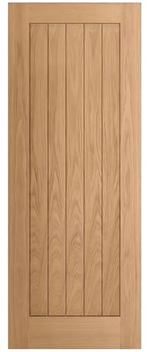 Internal Door Oak Veneer Cottage Style Unfinished