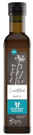 Ölmühle Solling Leindotteröl – nativ - kaltgepresst – 250ml - BIO