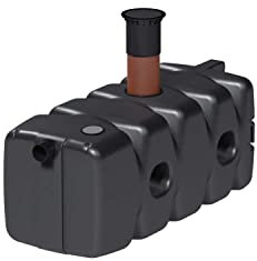 Sammelgrube Monobloc 900 Liter mit Schacht DN 200 und Deckel von Roth
