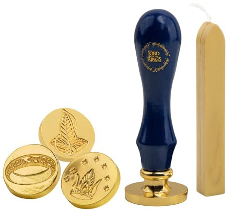 DISTRINEO Juego de sellos de cera - El Señor de los Anillos