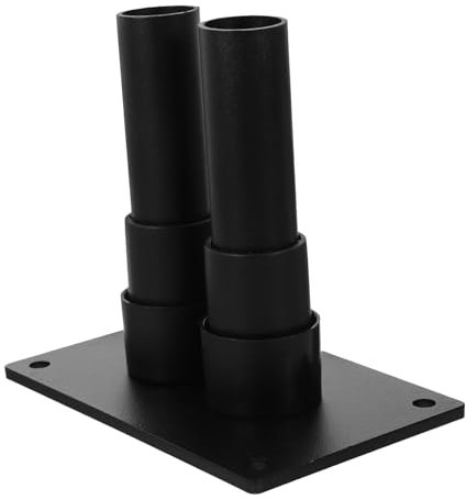 KITANDOVE 1 Satz Basis für einen Hofzaun protect schutzzelt Zaungrenze Basisset für langlebige Zäune Halter für Gartenzaunständer Stütze für Zaunständer Nese Isolationstür Fußbasis Suite pe