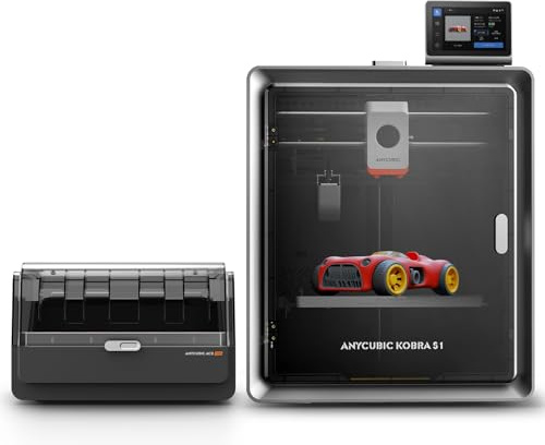 Anycubic Kobra S1 Combo Impresoras 3D Multicolor Secado e Impresión en una