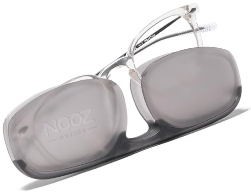 Nooz Unisex Alma Reading Glasses, Crystal, One Size