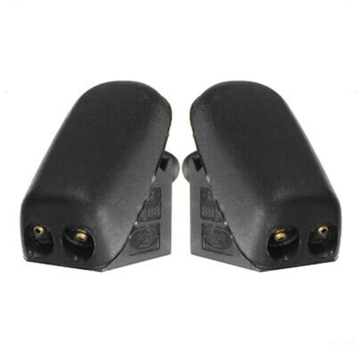 2PCS Windshield Washer Nozzle Non Heated for Mini For Cooper R50 R52 R53 Molded Plastic OE 61667146377 Replacement Part Fits Models 6/2001 11/2006