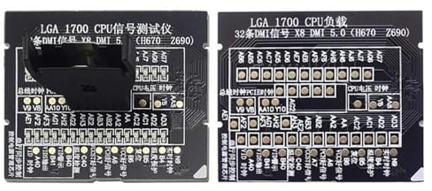Zeizafa Desktop LGA1700 CPU Socket Tester Analizzatori Diagnostici Dummies Carica Falso Carico LGA1700 CPU Segnali Tester per Sviluppatori Progetti Computer