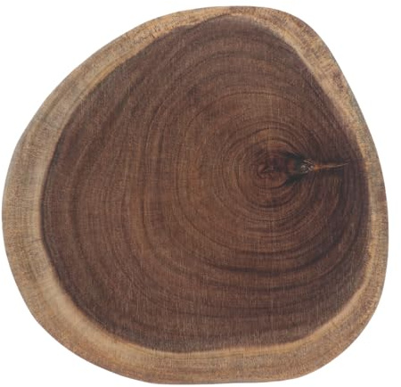 SEWACC Planche à Découper en Bois D'acacia Robuste Cuisine, pour Couper Fruits et Légumes, Surface Lisse et Solide pour Usage Quotidien Couleur Aléatoire